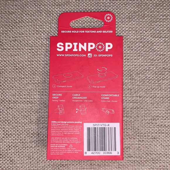 Spinpop universal phone holder - Picture 2 of 2